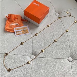 Gold clover charm  necklace by Folli Follie